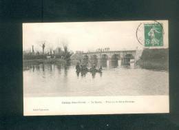 Cerizay (79) - La Branle - Pont Sur La Sèvre Nantaise (Rabourdin Animée Barque  Dest. Gobin La Chataigneraie Vendee) - Cerizay