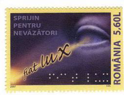 Romania / Medicine / Bray Alphabet / Lux / Shine - Unused Stamps
