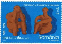 Romania / Art / UNESCO - Unused Stamps