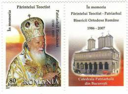 Romania / Religion / Orthodox Patriarh - Ungebraucht