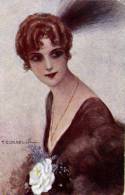 Cartolina Donna/donnina Tito Corbella 1916 - Corbella, T.