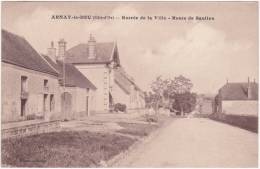 Arnay Le Duc (Côte D'Or) Entrée De La Ville - Route De Saulieu - Arnay Le Duc