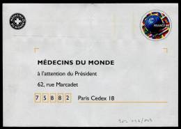 Ballon Médecins Du Monde  989  246/809 - Prêts-à-poster:Stamped On Demand & Semi-official Overprinting (1995-...)