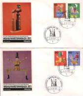 Germany / Berlin - Mi-Nr 412/415 FDC (C554)- - 1971-1980