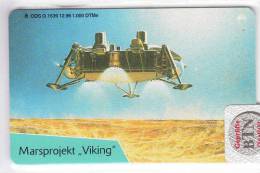 Germany - O 1539, Eroberung Des Weltraums: Marsprojekt "Viking", Space, 1000ex, 12/96, Mint - O-Series : Séries Client