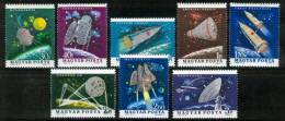 HUNGARY - 1964.Space Research Cpl.Set MNH! - Nuevos