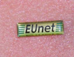 EUnet EURO NET Logo / Computer Ordinateur - Informatik