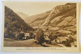 74 - St Jean D´Aulps Hameau Et Rocher Du Bas De Thex, Défilé De St Jean - Saint-Jean-d'Aulps