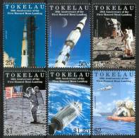 1999 Tokelau Spazio Space Espace Set MNH** Te194 - Océanie