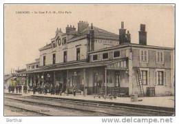 89 LAROCHE - La Gare P.-L.-M., Cote Paris - Laroche Saint Cydroine