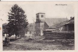 MONTCHEUTIN (Ardennes) Eglise Et Centre Du Village  VOIR 2 SCANS - Autres & Non Classés