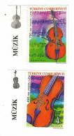 Turkey / Music / Violine - Unused Stamps