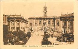 ROMA. CAMPIDOGLIO - PALAZZO SENATORIO. BELLA CARTOLINA DEL 1917 - Altare Della Patria