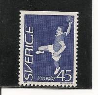 Suecia 1967, Balonmano. - Neufs