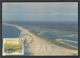 PORTUGAL - RIA FORMOSA - RESERVAS E PARQUES NATURAIS - BPC 72 - 2 SCANS - CARTE MAXIMUM - MAXICARD - Maximum Cards & Covers