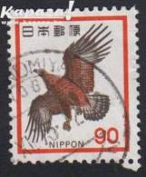 1973 - JAPAN - Scott 1077 [Aquila Chrysaetos Japonica] - Used Stamps