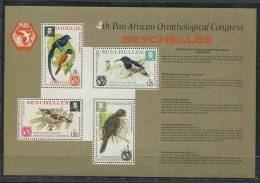 SEYCHELLES 1976 - Oiseau Bird Vogel - Neuf Sans Charniere (Yvert Bloc 6) - Seychelles (1976-...)