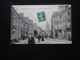 Savenay : Place Guépin Et Rue De L ' Eglise. - Savenay