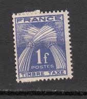 FRANCE * YT N ° TAXE 81 - 1859-1959.. Ungebraucht