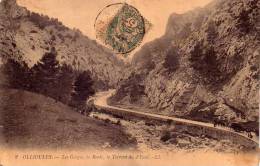 Ollioules  Les Gorges , La Route , Le Torrent De L' Estel ( Var) - Ollioules