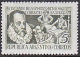 Argentinien 1947. Writer. Cervantes (B.0034) - Ungebraucht