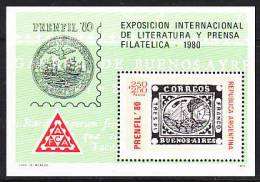 Argentinien 1974. Press. Philatelistische Zeitschriften-Ausstellung PRENFIL '74 (B.0040) - Unused Stamps