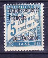 Océanie Taxe  N°1 Neuf Charniere - Timbres-taxe