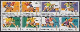 Spain 1982 World Cup, Aitutaki Sc250-3 Sports, Soccer Players - 1982 – Espagne