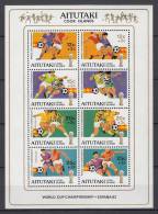 Spain 1982 World Cup, Aitutaki ScB38 Sports, Soccer Players - 1982 – Espagne