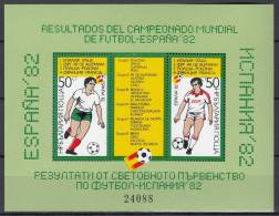 Spain 1982 World Cup, Bulgaria MiBL127 Sports, Soccer - 1982 – Espagne