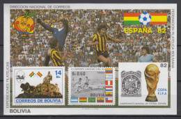 Spain 1982 World Cup, Bolivia MiBL117 Sports, Soccer - 1982 – Espagne