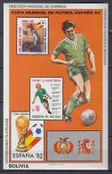 Spain 1982 World Cup, Bolivia MiBL125 Sports, Soccer - 1982 – Espagne