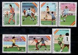 Spain 1982 World Cup, Cuba Sc2469-75 Sports, Soccer - 1982 – Espagne