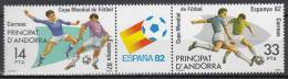 Spain 1982 World Cup, Sp. Andorra Sc146a Sports, Soccer Players - 1982 – Espagne