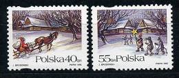 Pologne ** N° 3411/3412 - Noël - Nuovi