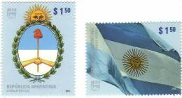 Argentina / Flag / UPAEP - Unused Stamps