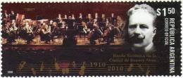 Argentina / Music Composer - Unused Stamps