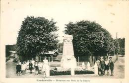 60 HONDAINVILLE Monument Aux Morts De La Guerre (très Animée) - Other Municipalities