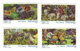 Switzerland / History / Battles - Unused Stamps