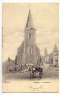 E1240 - THUIN  -  église De La Ville Basse   *attelage*  *Nels 10 N° 8* - Thuin