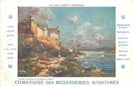 Afrique- Africa -ref A642-le Vieux Fort A Mombasa -compagnie Des  Messageries Maritimes - Carte Bon Etat - - Kenya