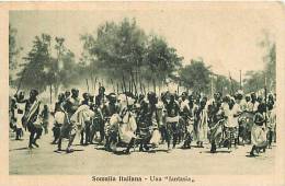 Afrique- Africa -ref A635- Somalia Italiana - Una Fantasia - Carte Postale Italienne -italie -carte Bon Etat   - - Somalie