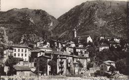 ALPES MARITIMES (06)  LANTOSQUE CPSM Circulé Vue Générale Quartier Du Pont TBE - Lantosque