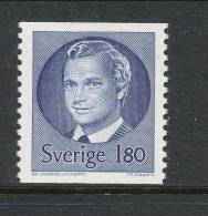 Sweden 1983, Facit # 1256. Carl XVI Gustaf. Type II, See Scann, MNH (**) - Nuevos