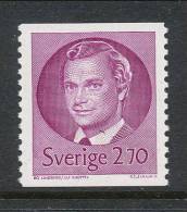 Sweden 1983, Facit # 1257. Carl XVI Gustaf, Type II, See Scann, MNH (**) - Neufs