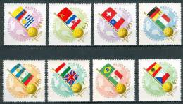 HUNGARY - 1962.World Cup Succer Chships Cpl.Set MNH!! - 1962 – Chile