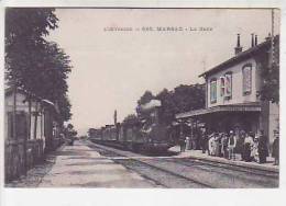 63 /MARSAC / LA GARE / L AUVERGNE / - Manzat