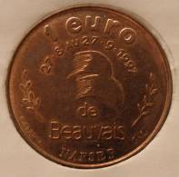 1 Euro Temporaire Precurseur De BEAUVAIS  1997, RRRR, Gute Erhaltung, BR-R, Nr. 99 - Euros Des Villes