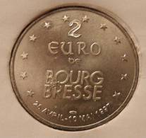2 Euro Temporaire Precurseur De BOURG EN BRESSE  1997, RRRR, Gute Erhaltung, NI, Nr. 139 - Euro Van De Steden