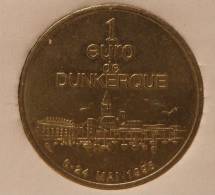 1 Euro Temporaire Precurseur De DUNKERQUE  1998, RRRR, Gute Erhaltung, BR, Nr. 283 - Euros Des Villes